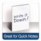 Tops Second Nature Recycled Unruled Memo Pads, Unruled, (100) White 4 x 6 Sheets, 12PK 74716 - alternate 9