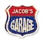 Signmission Jacob's Garage, 6 inch X 6 inch, Plastic Sign, 2PK SHI-P-2PACK-6-383-JACOB - alternate 1