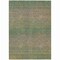 Homeroots 8' X 10' Fern Green Striped Washable Indoor Outdoor Area Rug 608810 - alternate 1