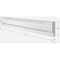 Cadet F Series 4 Ft. 1000W 240V Electric Baseboard Heater White 9954 - alternate 4