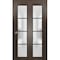 Sartodoors Sliding Closet Bi-fold Doors Planum 2132 Solid Core Modern Interior PLANUM2132BF-CA-64 x 84 (2* 32x84) - alternate 1