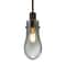 Besa Lighting Wish Cord Pendant, Smoke/Clear, Bronze Finish, 1x3W LED Edison 1JT-WISHSM-EDIL-BR - alternate 1