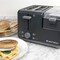 West Bend 2-Slice Toaster with Egg Cooker and Meat Warmer, in Black 78500 - alternate 7
