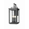 Z-Lite Hartwell 4-Light Outdoor Wall Light, 10 in W x 22.75 H, Sand Black 5019B-BK - alternate 1