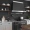 Apollo Tile Festa 1.7 in. x 9.6 in. Matte Black Ceramic Picket Wall and Floor Tile 2.37 sq. ft./case, 23PK APLPCD88GRTM - alternate 5