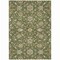 Homeroots 3' X 5' Olive Green Brown And Ivory Moroccan Washable Indoor Outdoor Area Rug 605169 - alternate 5