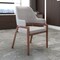 Leisuremod Ethora Collection Modern Wooden Dining Chair in Light Taupe EC22LT - alternate 3