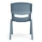 Flash Furniture Plastic Stacking School Chairs with 10.5 in Seat Height in Dusty Blue, 2PK 2-YU-YCX-003-DSTYBL-GG - alternate 6