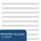 Roaring Spring Case of Music Wirebound Notebook, 12 Staves of Music Lines, 11"x8.5", 32 Sheets per book, PK24 15009cs - alternate 5
