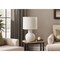 Monarch Specialties Lighting, 16"h, Table Lamp, White Resin, Ivory / Cream Shade, Contemporary I 9777 - alternate 2