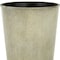 Homeroots 5in Gray Recycled Plastic Indoor Outdoor Round Pot Planter 488244 - alternate 3