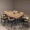 Leisuremod Ervilla Dining Chair with Stainless Steel Legs Velvet Seat and Wicker Back, Black EC20BL - alternate 7