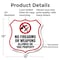 Signmission No Guns Shield Sign No Firearms Or Weapo, 12 Inch X 12 Inch, Aluminum Metal Sign SHI-A-12-395 - alternate 3