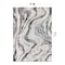 World Rug Gallery Contemporary Marble Washable Non Slip Area Rug 5 ft x 7 ft Gray WR80GRAY5X7 - alternate 4
