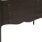 Homeroots 34" Dark Brown Solid Wood Three Drawer Dresser 389802 - alternate 3