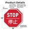 Signmission Stop , 18 inch X 18 inch, Plastic Sign, 2PK OC-P-2PACK-18-37 - alternate 7
