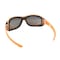 Interstate Safety Full-Seal Safety Glasses with Smoke Mirror Lens and Removable EVA Foam Gasket, Orange, 10PK 40254-BX - alternate 6
