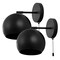 Jonathan Y Tierra 7" 1-Light Modern Farmhouse Iron LED Sconce with Pull-Chain Switch, Oil Rubbed Bronze, 2PK JYL9912B-SET2 - alternate 6