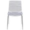 Leisuremod Astor Water Ripple Design Dining Chair, Clear AC20CL - alternate 6