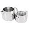 Korkmaz Perla Maxi Stainless Steel 1.2 Liter Tea Pot and 2 Liter Kettle Set A028 - alternate 4