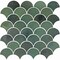 Daltile Miramo 3'' Ceramic Fan Wall Mosaic, 10PK MR49FAN3MBMSGL - alternate 5
