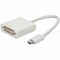 Add-On Addon 20Cm (8In) Usb 3.1 Type (C) Male To Dvi-I Female White Adapter USBC2DVIIW - alternate 1