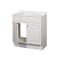 Zenith Products Bathroom Vanity Zenna Home Single White 36in W X 18in D X 35in H White RBC36WW - alternate 4