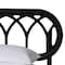 Baxton Studio Florica Art Deco Black Wood Queen 5-Piece Bedroom Set 255-14153-14151-14150-14149-14149-ZORO - alternate 3