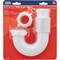Do It Best 1-1/2'' or 1-1/4''x1-1/2'' Flexible Wht Plastic J-Bend Extendable to 11 In. DIB812-55 - alternate 3