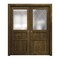 Sartodoors Sliding French Double Pocket Doors 48 x 84 inches, Ego 5011 Marble Oak, Kit Rail Hardware, Solid EGO5011DP-DMR-4884 - alternate 1