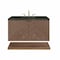 James Martin Vanities Marcello 36" Single Vanity, Chestnut, w/ 3 CM Phantome Eclos Top D200-V36-CSN-3PHT - alternate 1