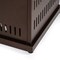 Homeroots 50000 BTU 27in Brown Steel Propane Square Fire Pit Table With Cover 714422 - alternate 7