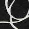 Homeroots 9' X 12' Black And Ivory Abstract Washable Indoor Outdoor Area Rug 597461 - alternate 6