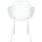 Leisuremod Modern Devon Aluminum Armchair, White, 4PK DCA23W4 - alternate 4