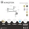 Kingston Brass Wall Mount Pot Filler Faucet, Brushed Brass KS5107DL - alternate 2