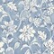 Chesapeake Plumeria Blue Floral Trail Wallpaper 4071-71040 - alternate 1
