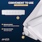Anzzi Rev 12in 2pc 1.28 GPF Siphon Round Ceramic Toilet, White Electric Bidet Seat, ADA height Included TL-AZ071-EB106U - alternate 5