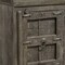 Homeroots 36" Brown Solid Wood Distressed Nightstand 521212 - alternate 6