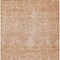 Homeroots 8' X 10' Salmon And Terra Cotta Damask Washable Indoor Outdoor Area Rug 603368 - alternate 7