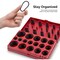 Neiko SAE and Metric Rubber O-Ring Assortment Kit, 407-Pieces 50443A - alternate 4