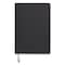 Tru Red Flexible-Cover Business Journal, Elastic Closure, 1-Subject, Narrow Rule, Black Cover TR54777 - alternate 4