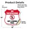 Signmission No Trespassing Shield Sign Not A Hiking, 18 Inch X 18 Inch, Vinyl Decal SHI-D-18-414 - alternate 2
