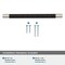 Amerock Esquire 8 in 203 mm Center-to-Center Satin Nickel/Oil-Rubbed Bronze Cabinet Pull BP36562G10ORB - alternate 2