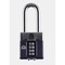 Squire Warrior Long Open Shackle Combination Padlock, Boron Steel, Combi 55/2.5 SQ-WARCOMBI55/2.5 - alternate 1