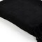 Homeroots 50" x 60" Black Woven Cotton Throw Blanket with Fringe 516563 - alternate 4