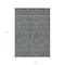 Homeroots 9' X 12' Teal Blue Beige And Taupe Floral Washable Indoor Outdoor Area Rug 582312 - alternate 5