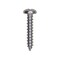 Auveco 6 x 3/4in Phillips Pan Head Tapping Screw 18-8, 100PK 13266 - alternate 1
