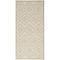Homeroots 2' X 4' Cream And Beige Geometric Indoor Outdoor Area Rug 573848 - alternate 5