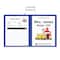 C-Line Products 8-1/2" x 11" Blue Classroom Connector School-to-Home Folders, 25/BX 32005 - alternate 4