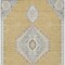 Homeroots 3' X 5' Gold Gray And Ivory Oriental Washable Indoor Outdoor Area Rug 598406 - alternate 5